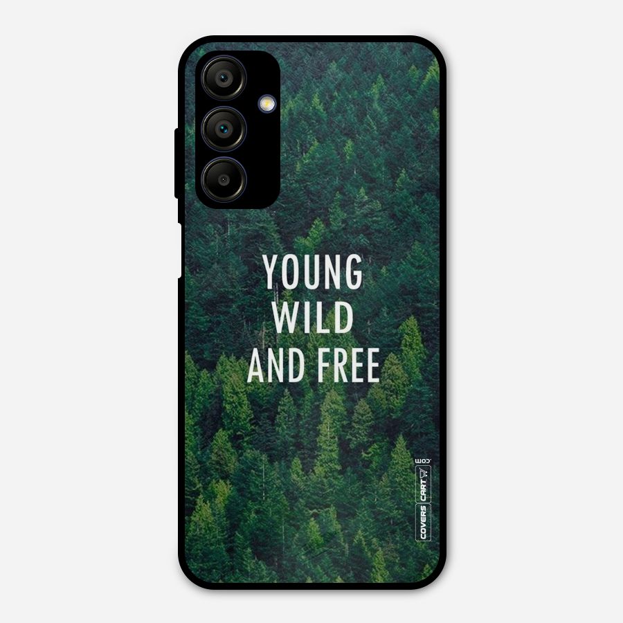 Forest Wanderlust Metal Back Case for Galaxy A15 5G