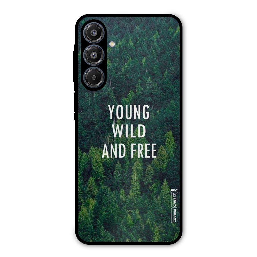 Forest Wanderlust Metal Back Case for Galaxy A16 5G