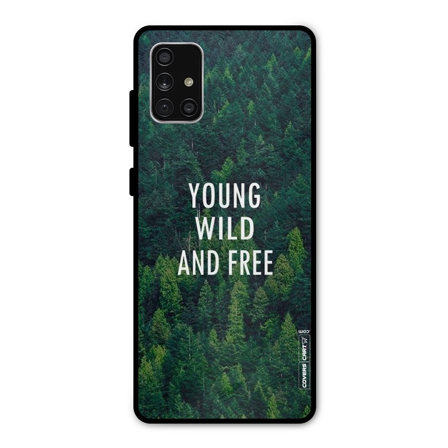 Forest Wanderlust Metal Back Case for Galaxy A71