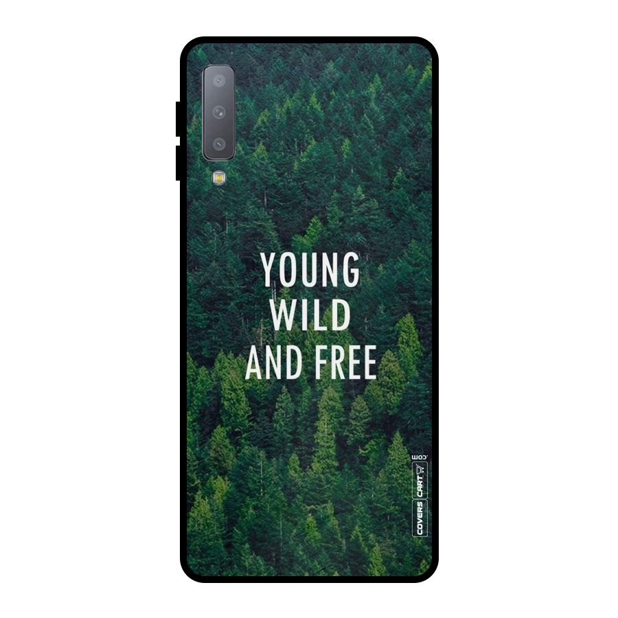 Forest Wanderlust Metal Back Case for Galaxy A7 (2018)