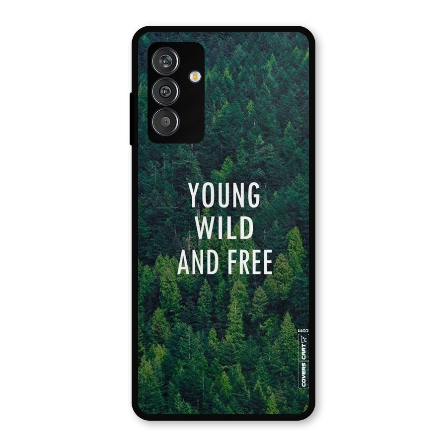 Forest Wanderlust Metal Back Case for Galaxy F13