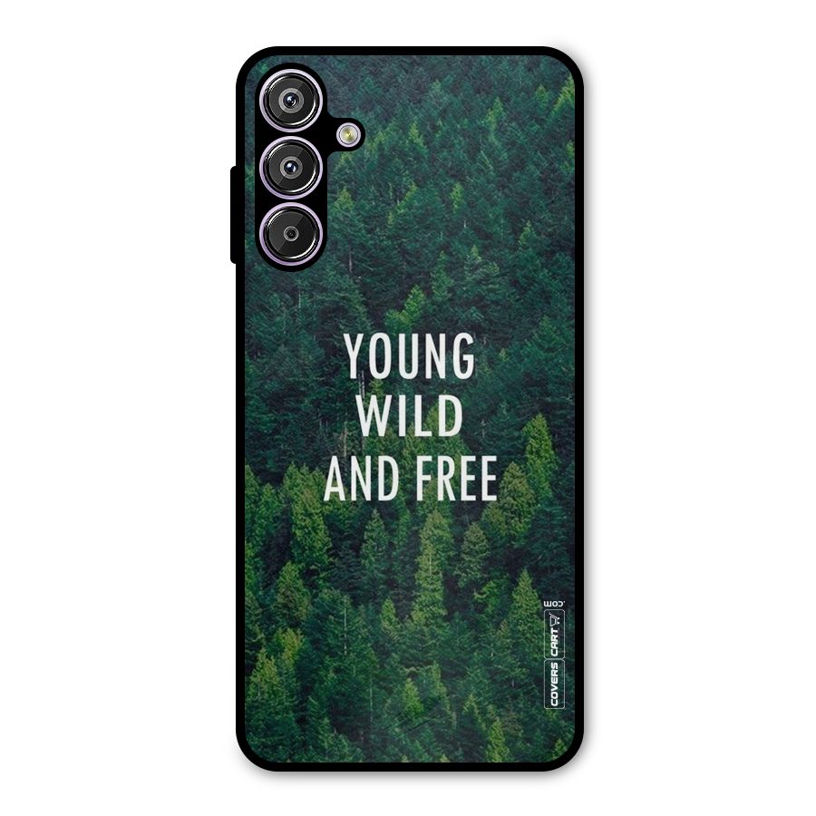 Forest Wanderlust Metal Back Case for Galaxy F15