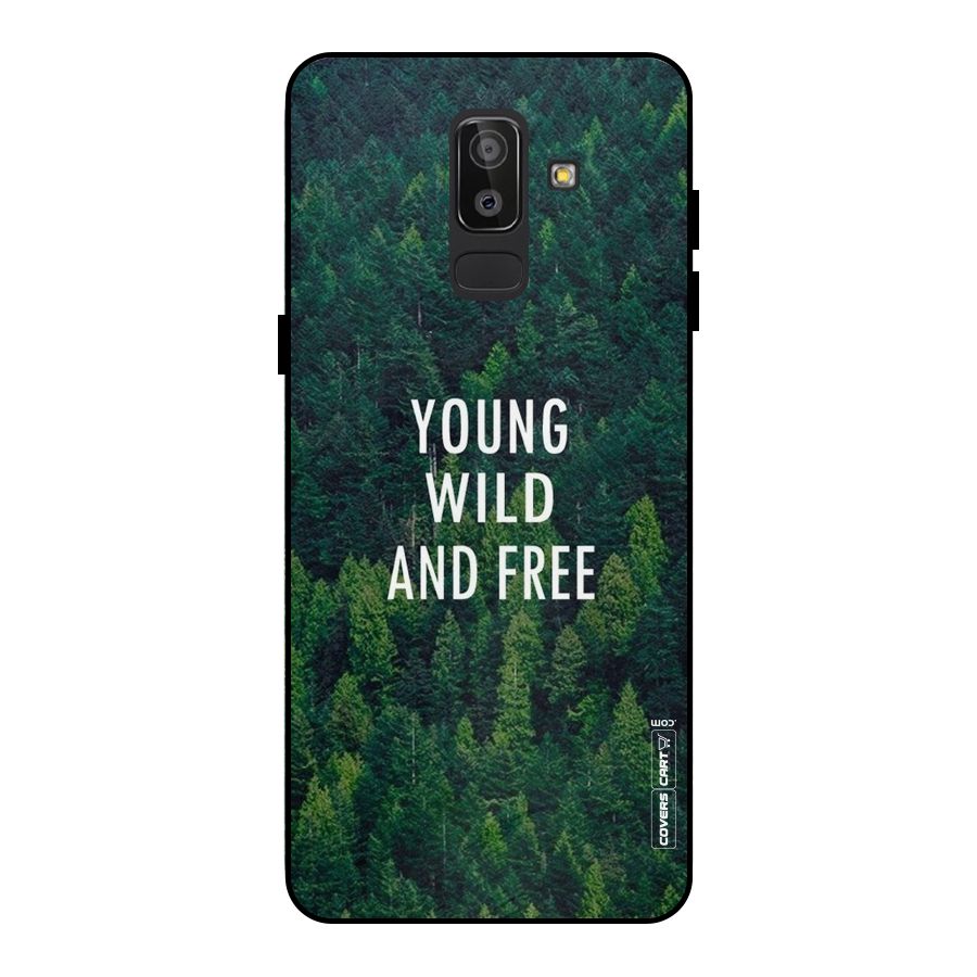 Forest Wanderlust Metal Back Case for Galaxy J8