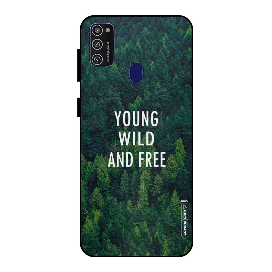 Forest Wanderlust Metal Back Case for Galaxy M21