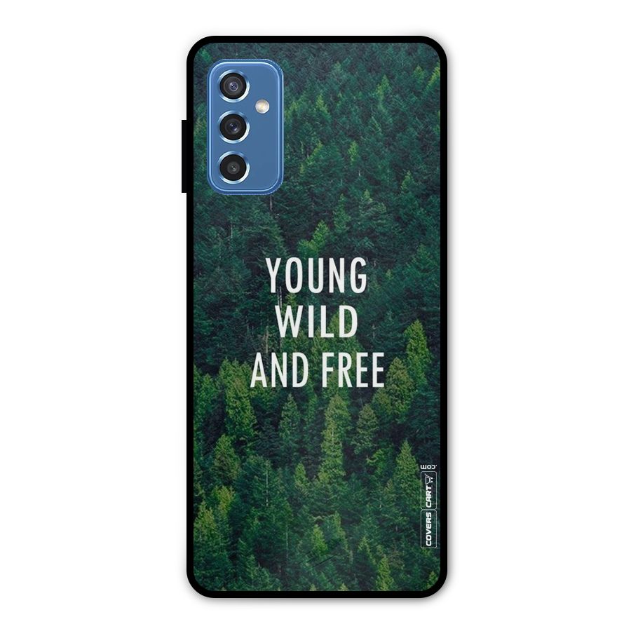 Forest Wanderlust Metal Back Case for Galaxy M52 5G