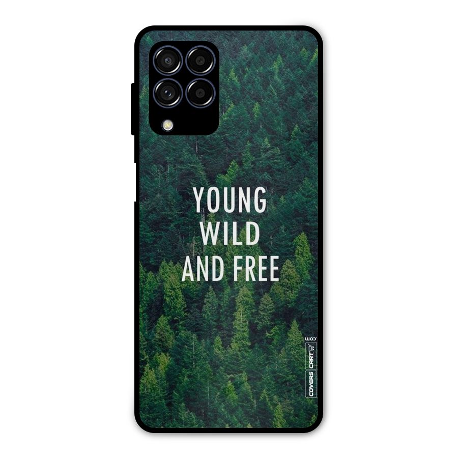 Forest Wanderlust Metal Back Case for Galaxy M53 5G
