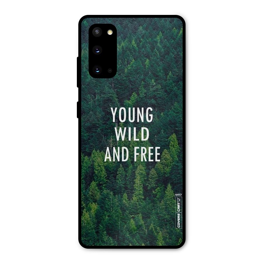 Forest Wanderlust Metal Back Case for Galaxy S20