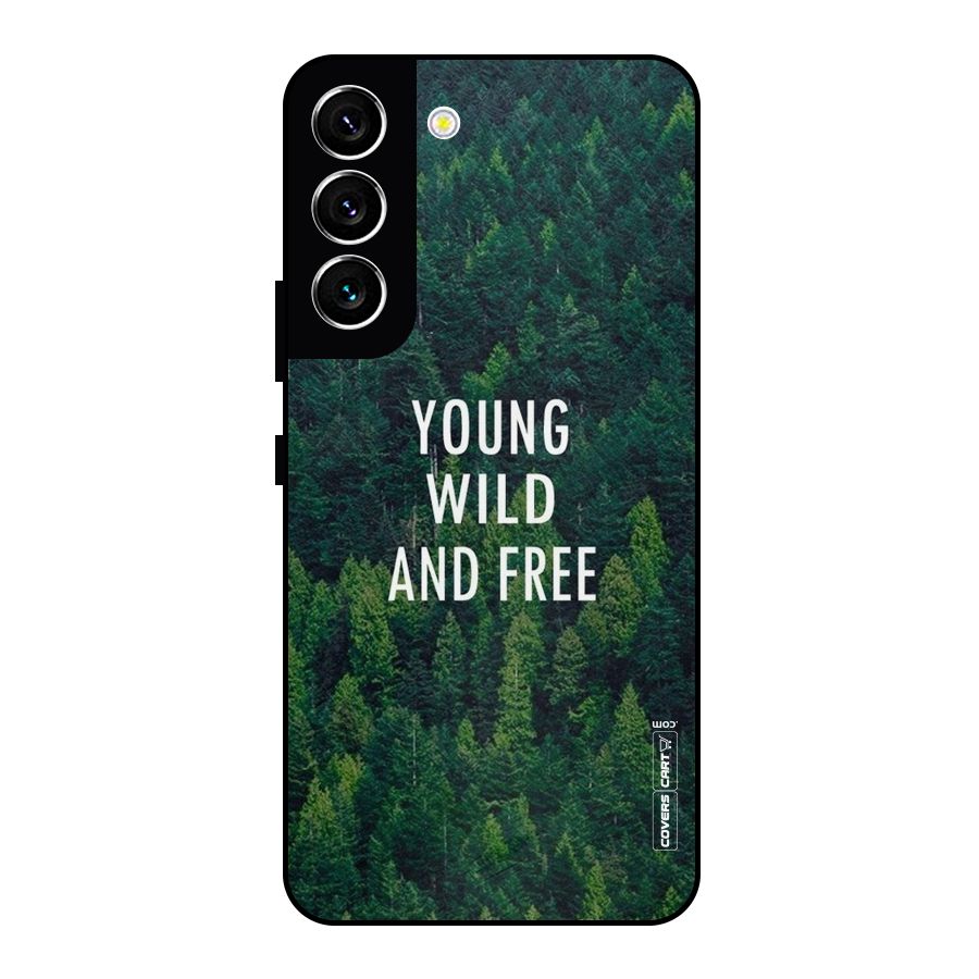 Forest Wanderlust Metal Back Case for Galaxy S22 5G