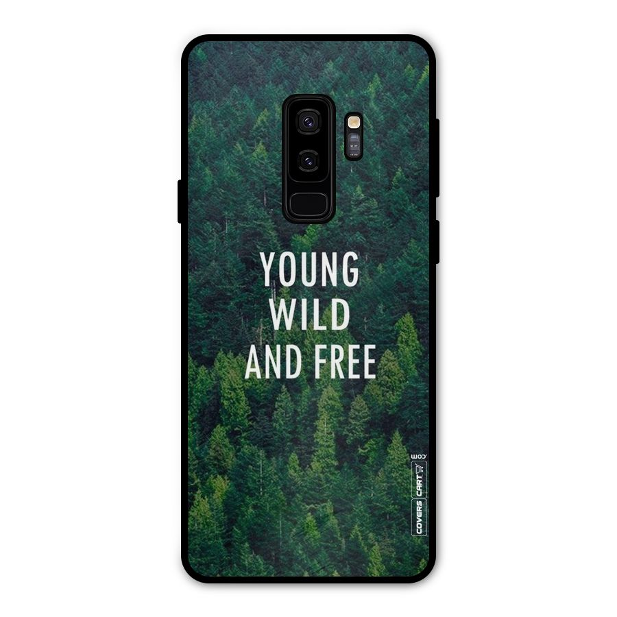Forest Wanderlust Metal Back Case for Galaxy S9 Plus