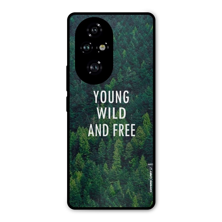 Forest Wanderlust Metal Back Case for Honor 200 Pro