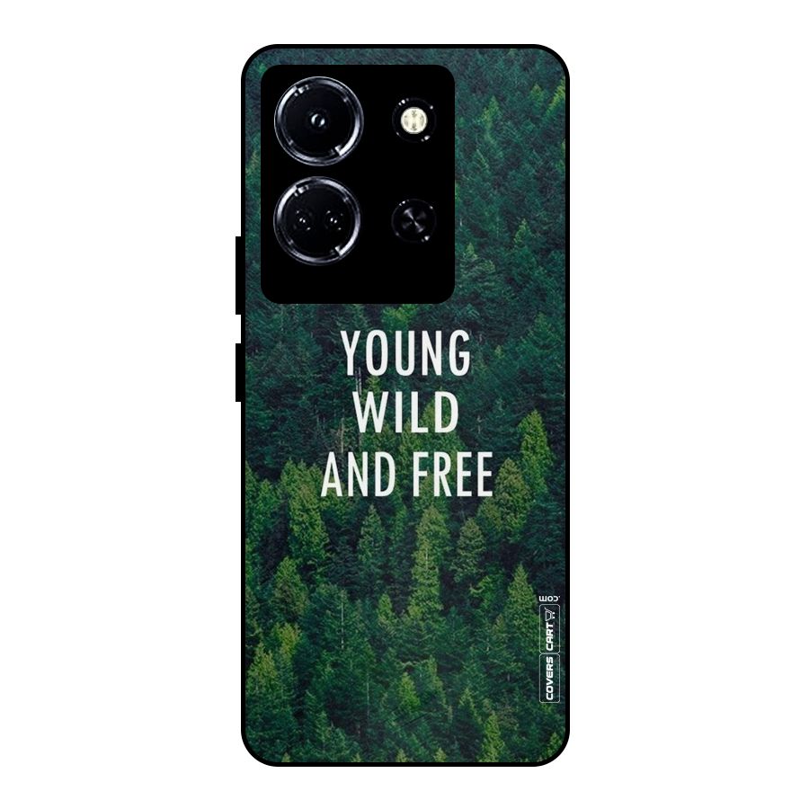 Forest Wanderlust Metal Back Case for Infinix Note 30 5G