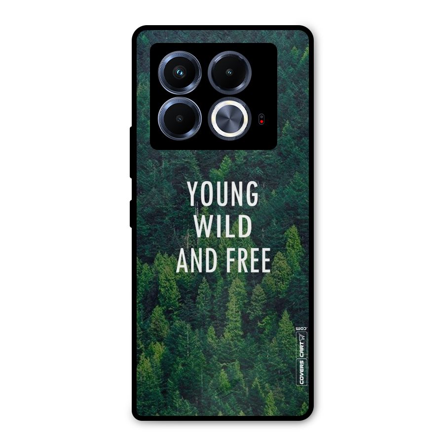 Forest Wanderlust Metal Back Case for Infinix Note 40 5G