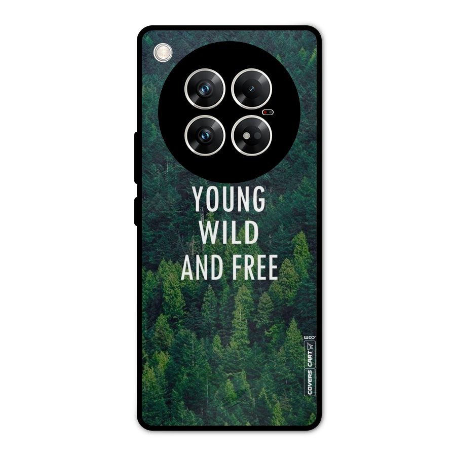 Forest Wanderlust Metal Back Case for Infinix Zero 40 5G