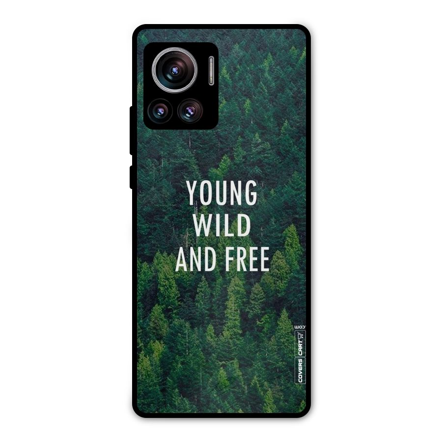 Forest Wanderlust Metal Back Case for Motorola Edge 30 Ultra