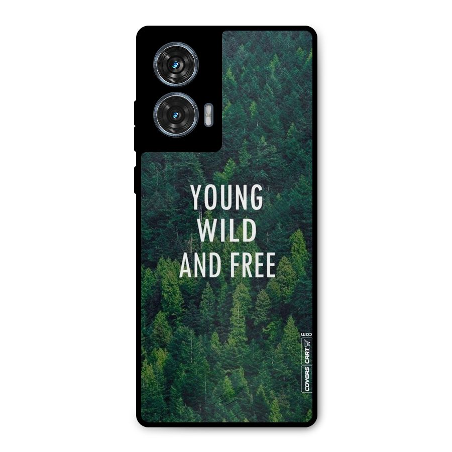 Forest Wanderlust Metal Back Case for Motorola Edge 50 Fusion