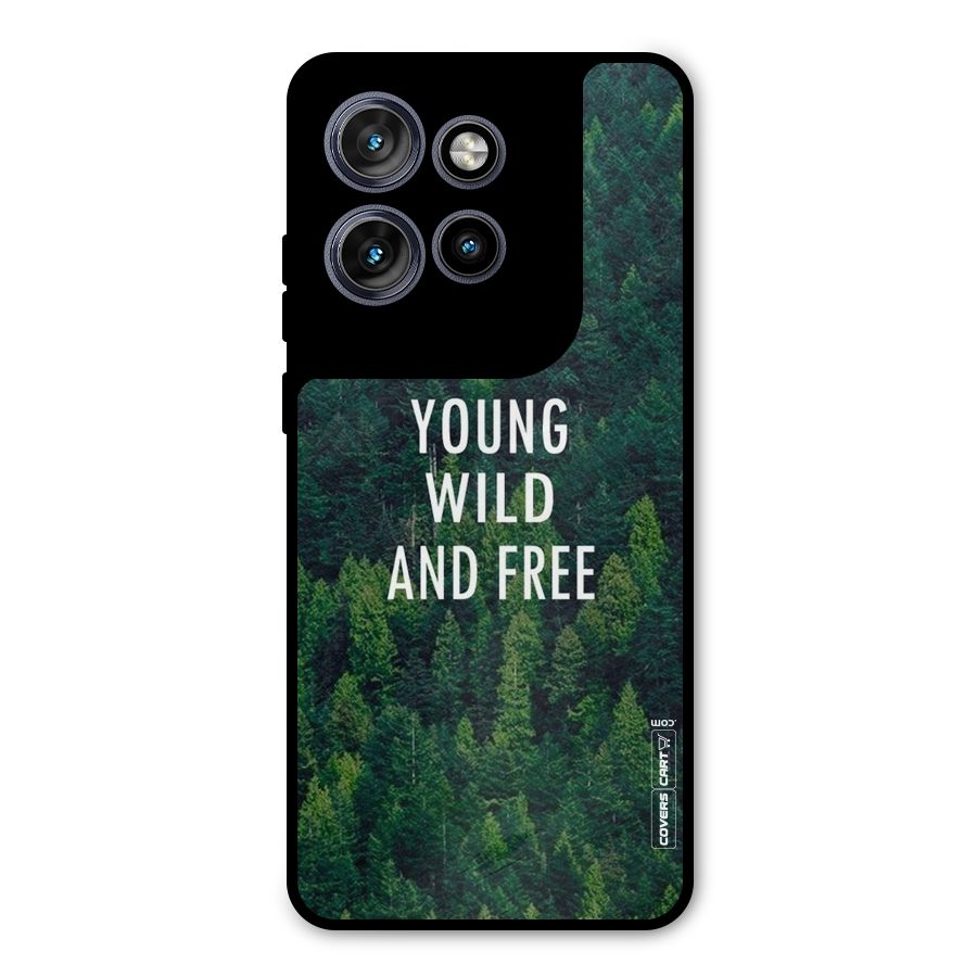 Forest Wanderlust Metal Back Case for Motorola Edge 50 Neo