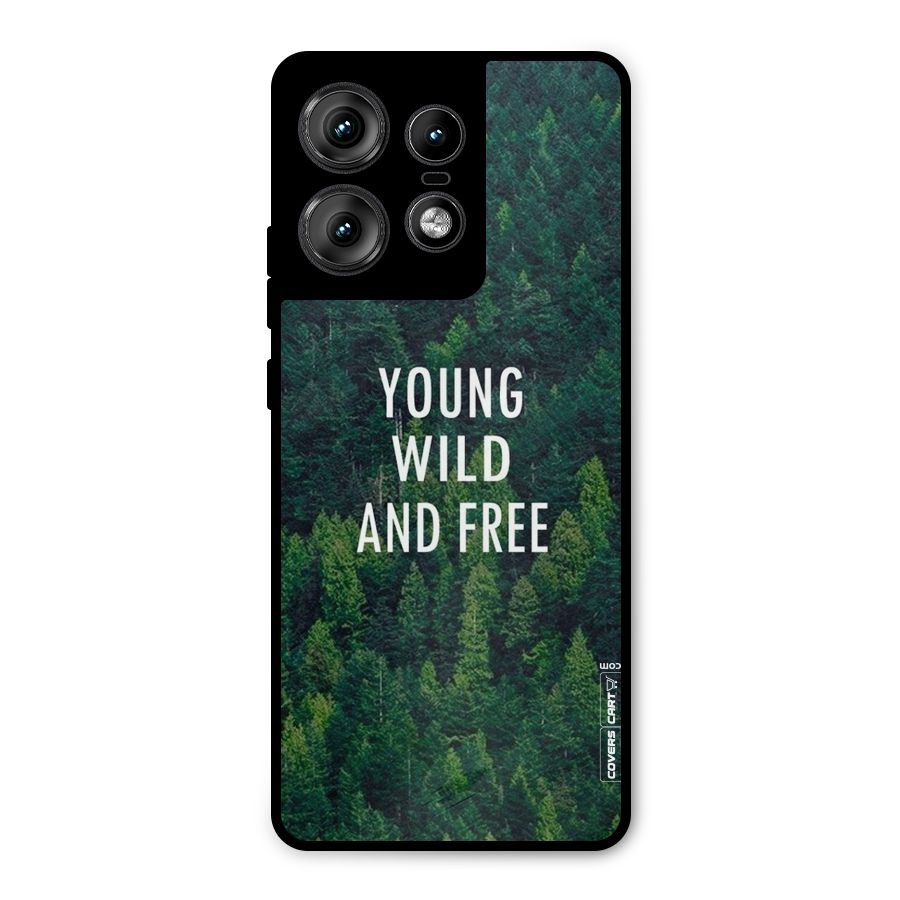 Forest Wanderlust Metal Back Case for Motorola Edge 50 Pro