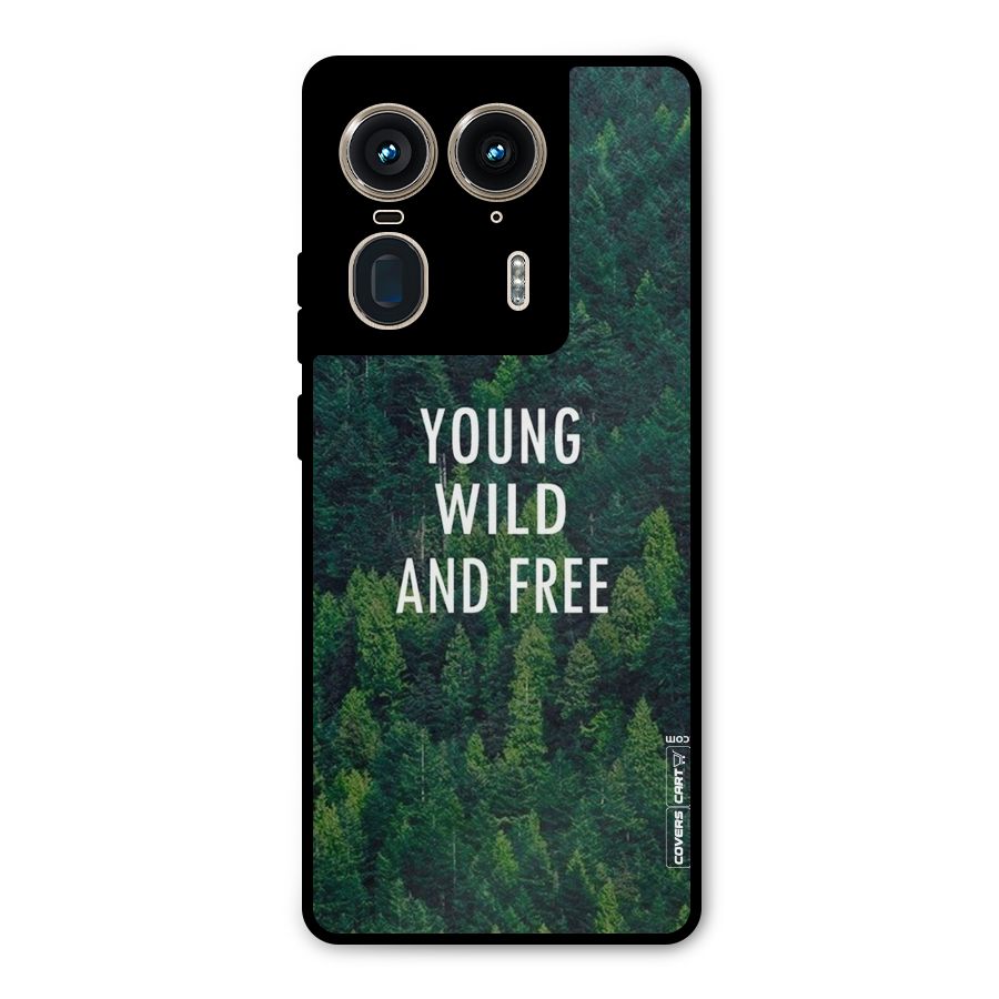 Forest Wanderlust Metal Back Case for Motorola Edge 50 Ultra