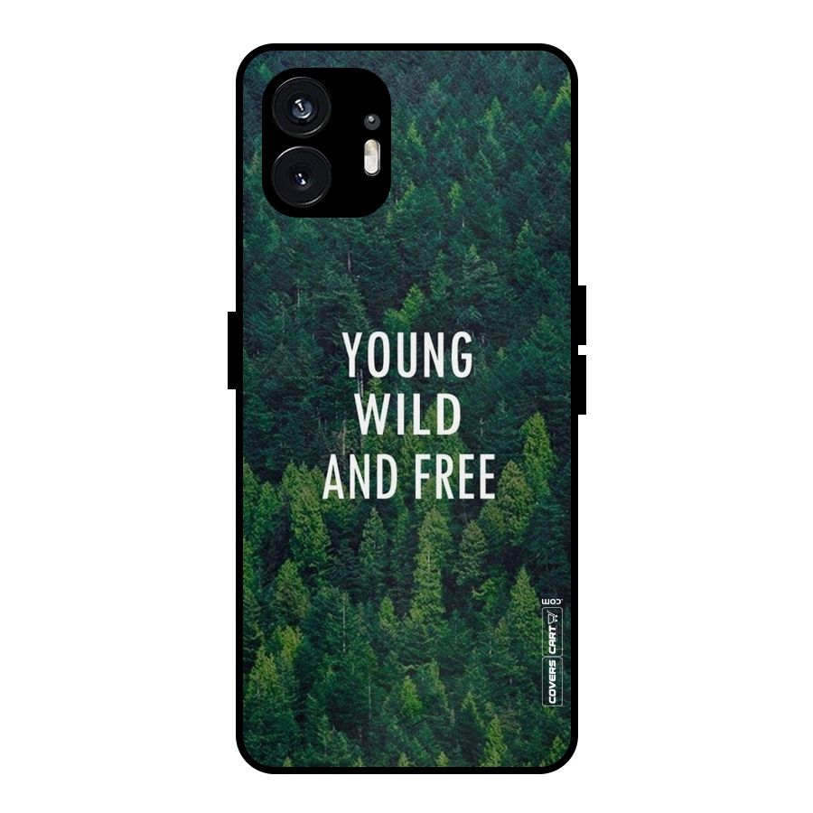 Forest Wanderlust Metal Back Case for Nothing Phone 2