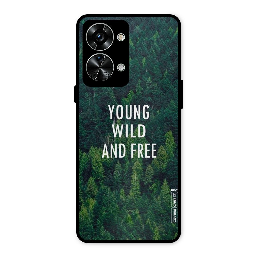 Forest Wanderlust Metal Back Case for OnePlus Nord 2T