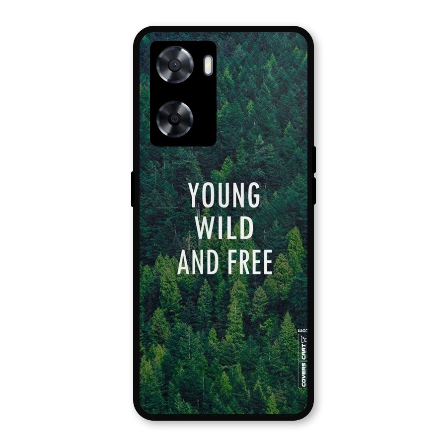 Forest Wanderlust Metal Back Case for OnePlus Nord N20 SE