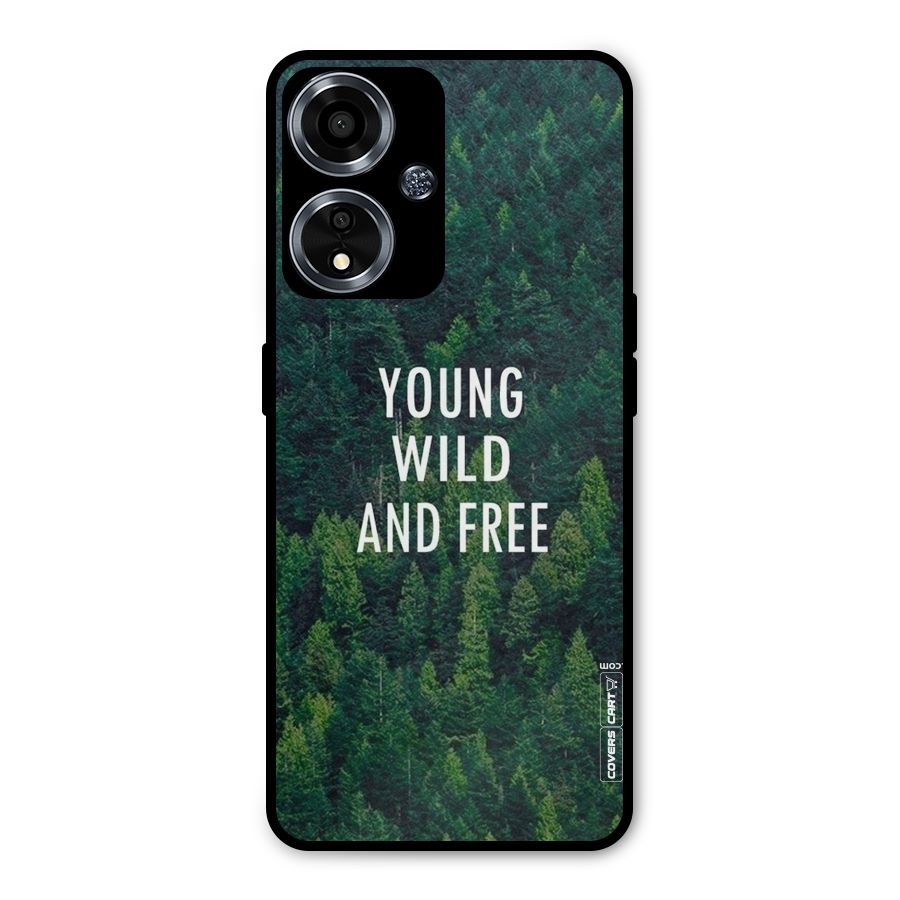 Forest Wanderlust Metal Back Case for Oppo A59