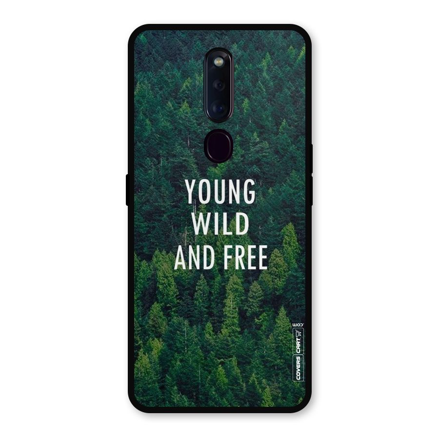 Forest Wanderlust Metal Back Case for Oppo F11 Pro