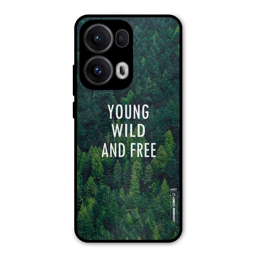 Forest Wanderlust Metal Back Case for Oppo Reno13 Pro