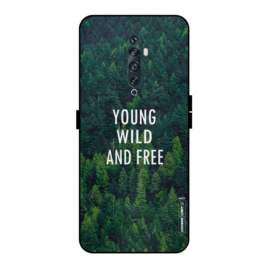 Forest Wanderlust Metal Back Case for Oppo Reno2 F