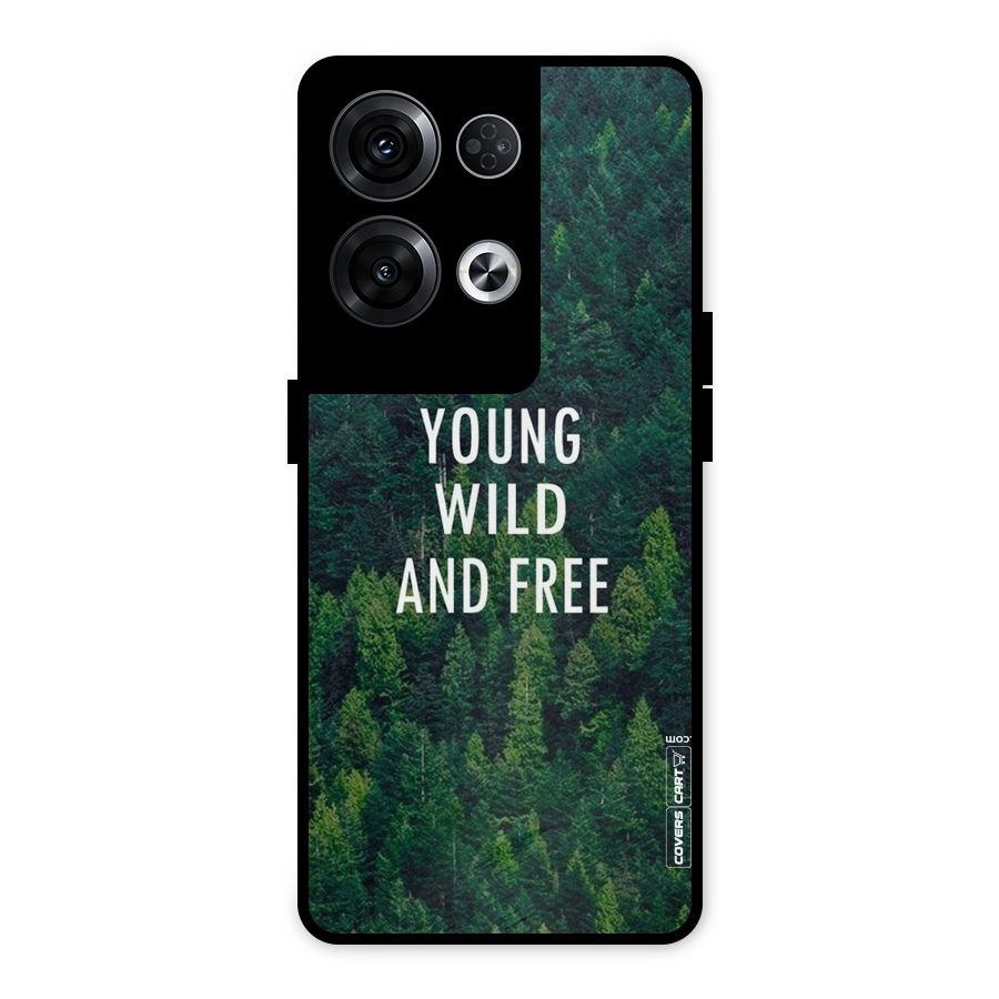 Forest Wanderlust Metal Back Case for Oppo Reno8 Pro 5G