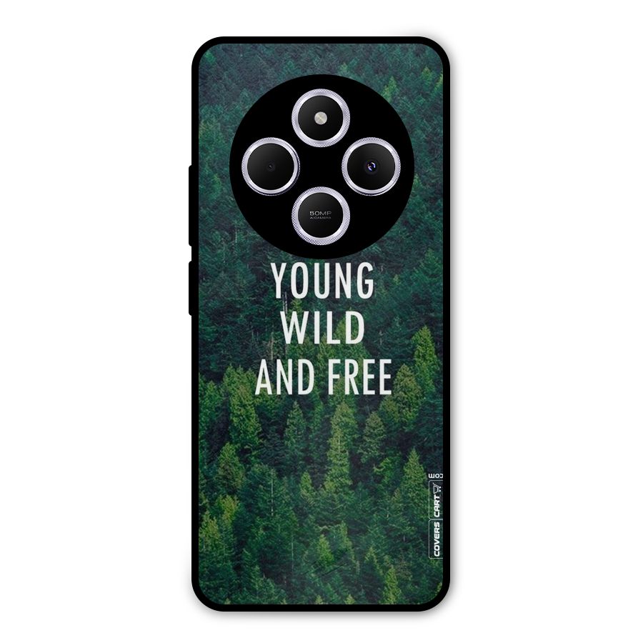 Forest Wanderlust Metal Back Case for Poco C75 5G