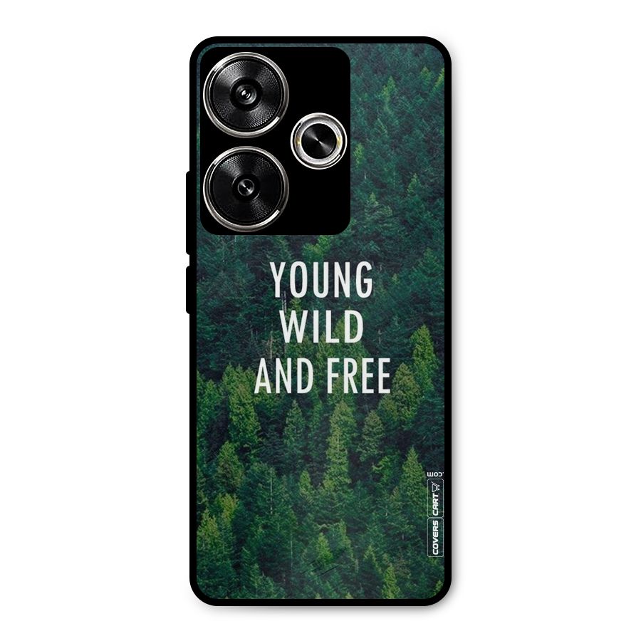 Forest Wanderlust Metal Back Case for Poco F6