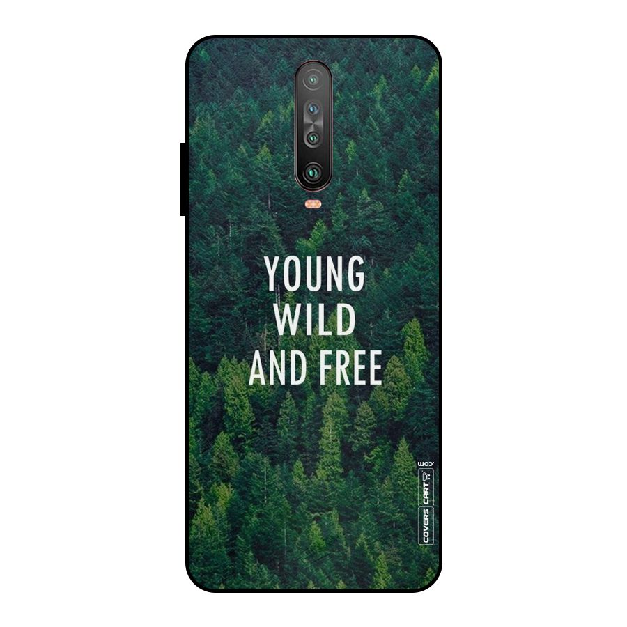 Forest Wanderlust Metal Back Case for Poco X2