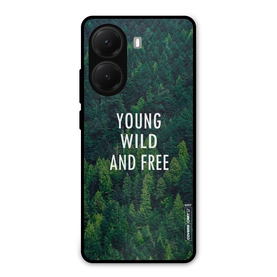 Forest Wanderlust Metal Back Case for Poco X7 Pro
