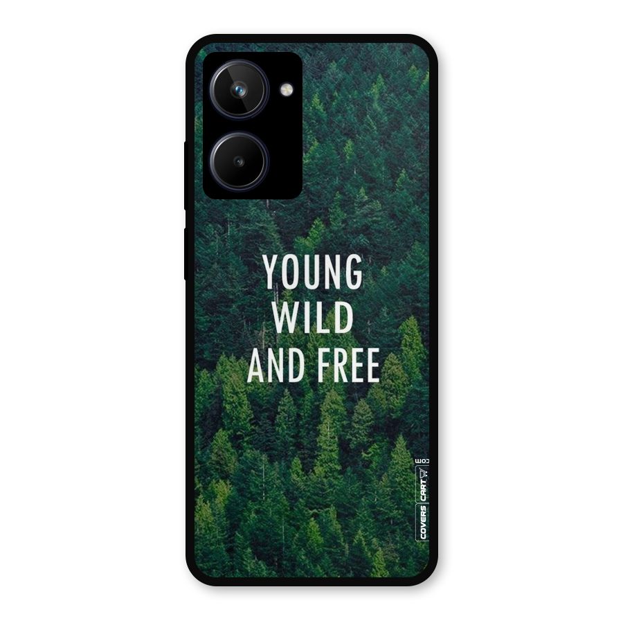 Forest Wanderlust Metal Back Case for Realme 10