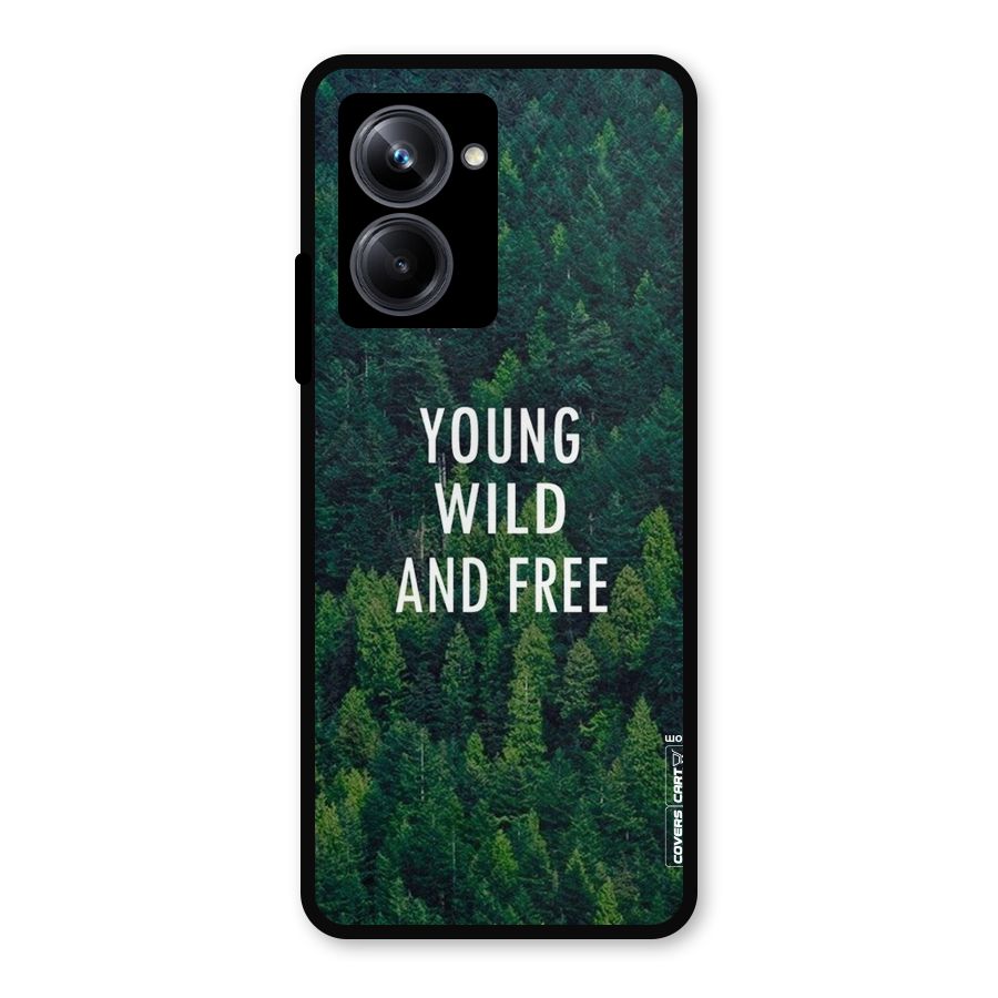 Forest Wanderlust Metal Back Case for Realme 10 Pro