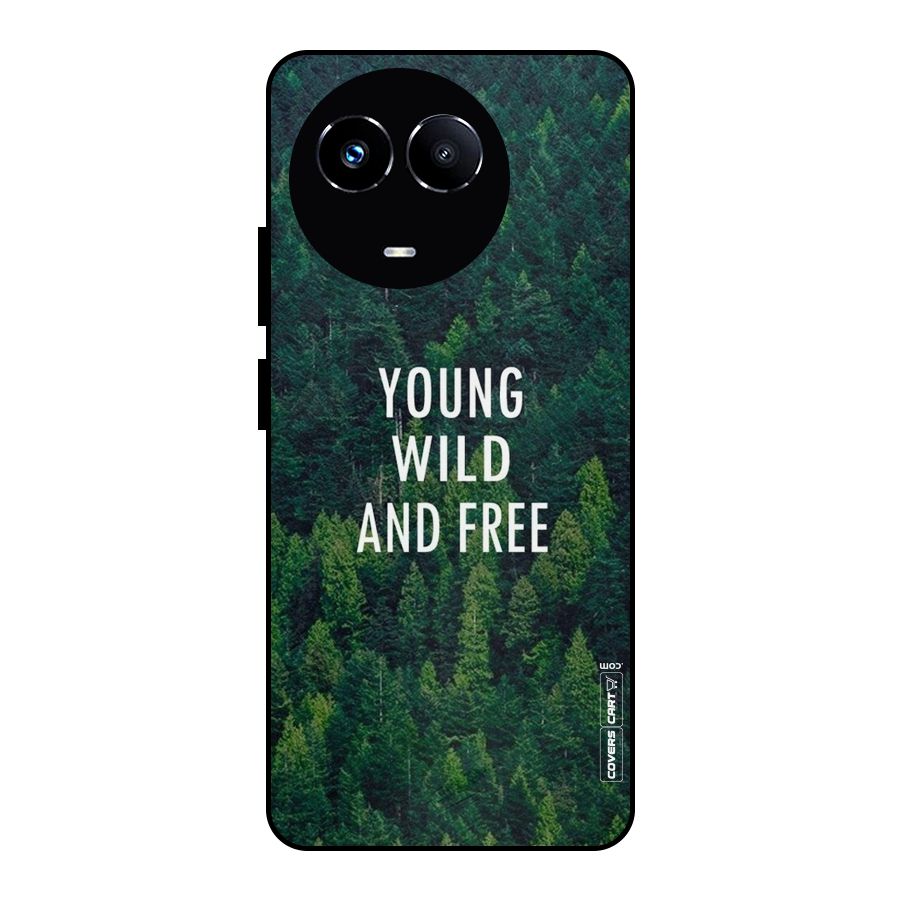 Forest Wanderlust Metal Back Case for Realme 11X