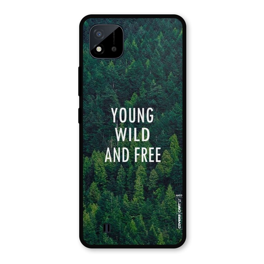 Forest Wanderlust Metal Back Case for Realme C11 2021