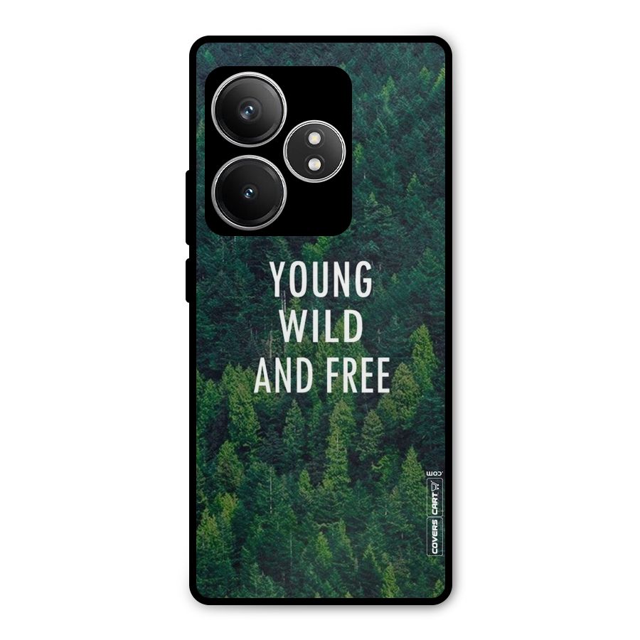 Forest Wanderlust Metal Back Case for Realme GT 6T
