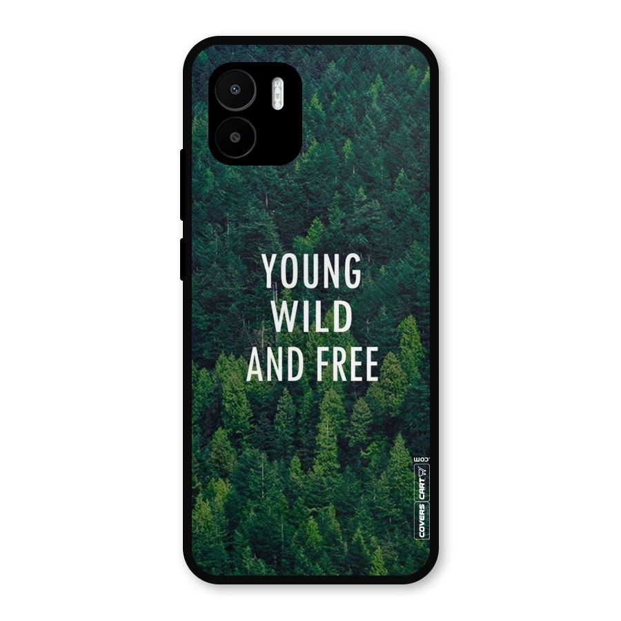 Forest Wanderlust Metal Back Case for Redmi A2