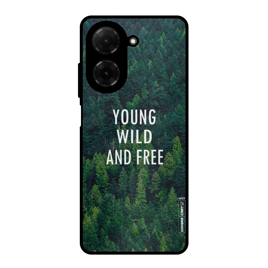 Forest Wanderlust Metal Back Case for Redmi A5 4G