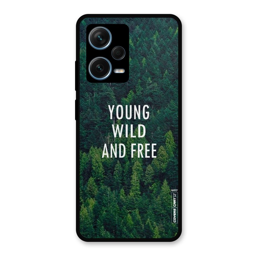 Forest Wanderlust Metal Back Case for Redmi Note 12 Pro Plus 5G