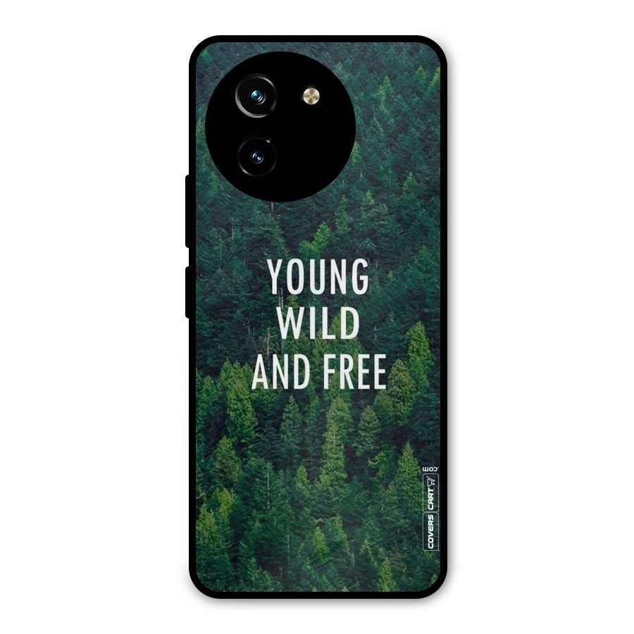 Forest Wanderlust Metal Back Case for Vivo T3x