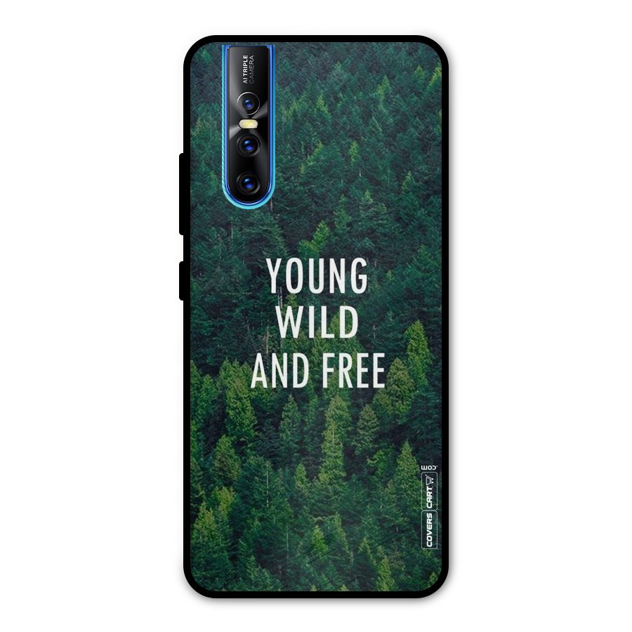 Forest Wanderlust Metal Back Case for Vivo V15 Pro