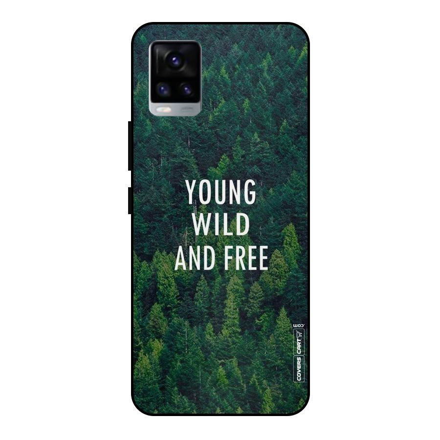 Forest Wanderlust Metal Back Case for Vivo V20 2021