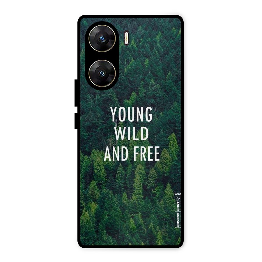 Forest Wanderlust Metal Back Case for Vivo V29e