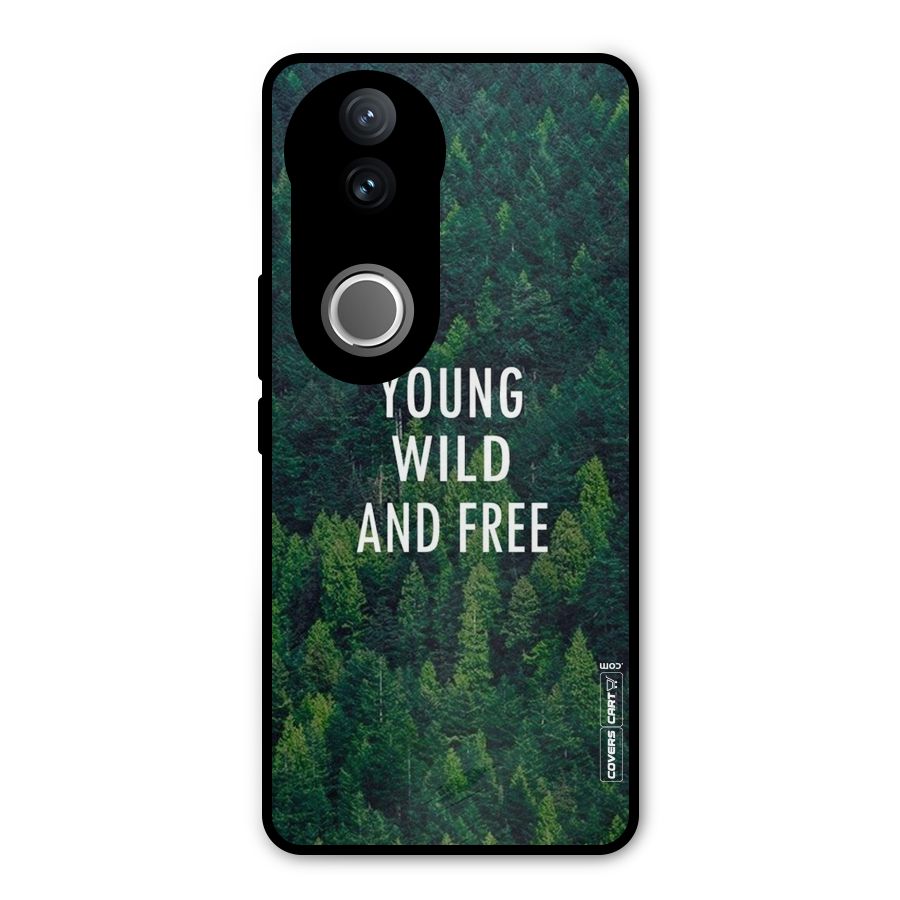 Forest Wanderlust Metal Back Case for Vivo V50e