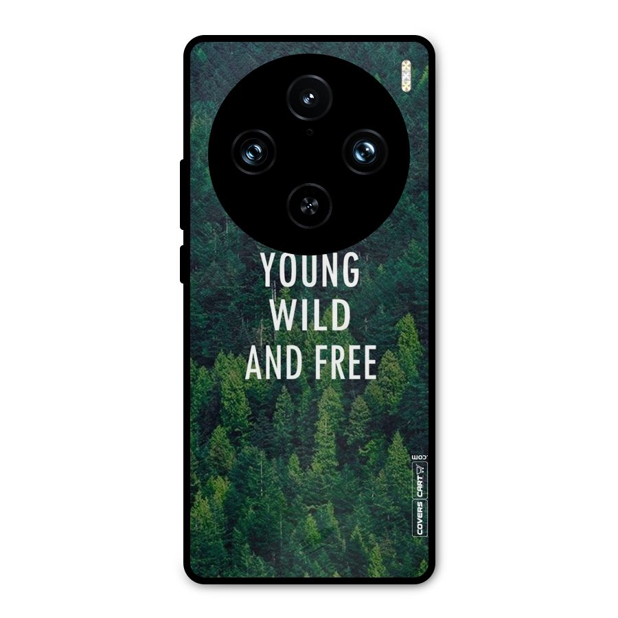 Forest Wanderlust Metal Back Case for Vivo X100 Pro