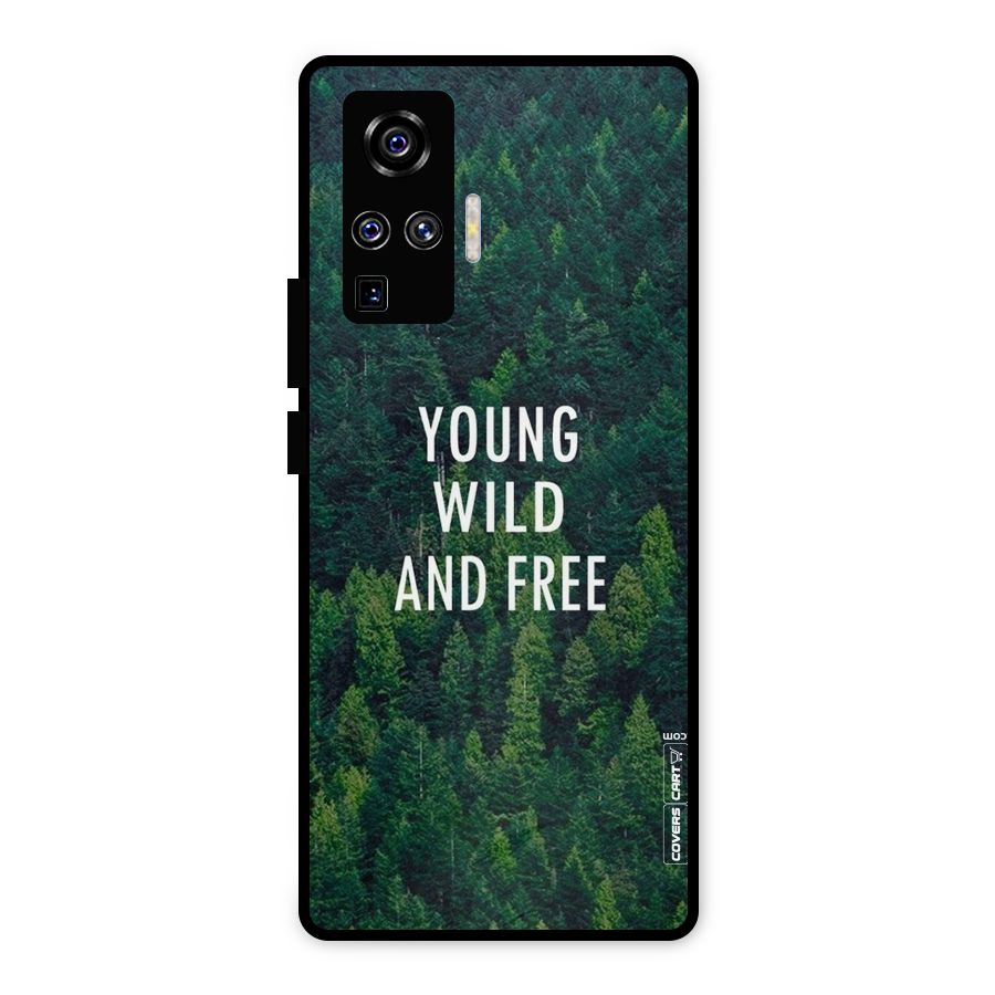 Forest Wanderlust Metal Back Case for Vivo X50 Pro