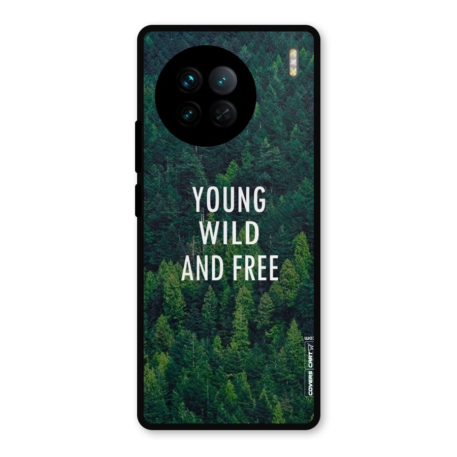 Forest Wanderlust Metal Back Case for Vivo X90